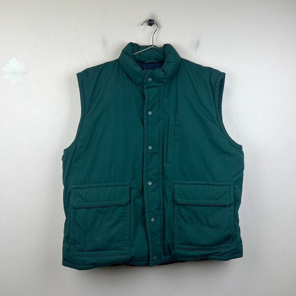 Vintage Orvis Puffer Goose Down Vest with pockets Size XL - Picture 1 of 7